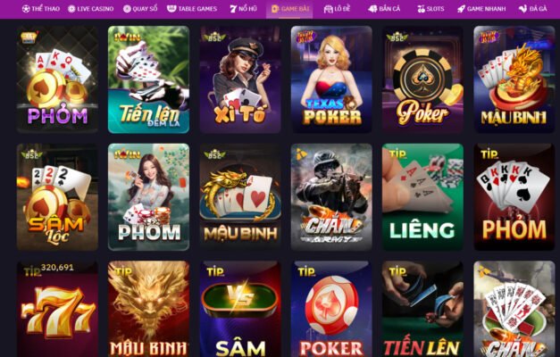 Kho game bài Kbet đa dạng – Trải nghiệm đỉnh cao cho người chơi.
